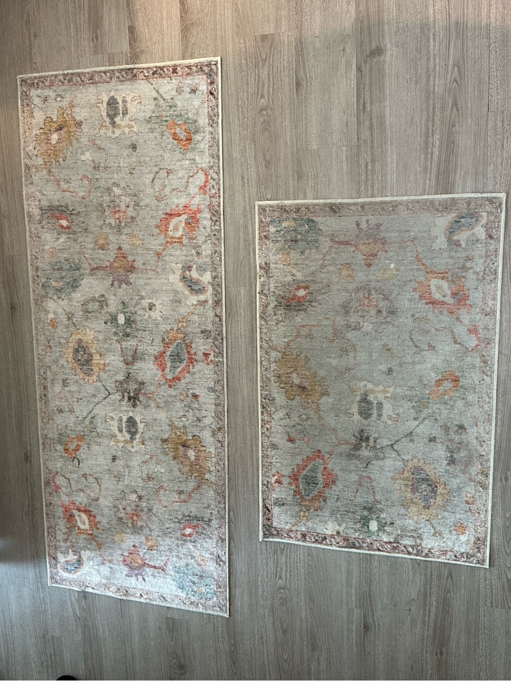 Matching Set Printed Area Rugs - Picture 2 of 9